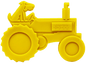 ID Tractor Ultra-Durable Nylon Chew Toy for Aggressive Dogs