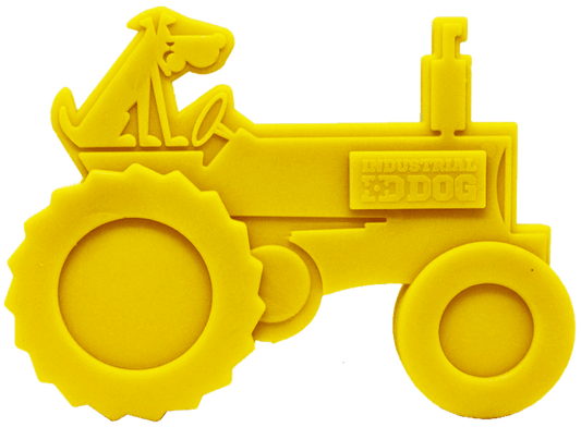 ID Tractor Ultra-Durable Nylon Chew Toy for Aggressive Dogs